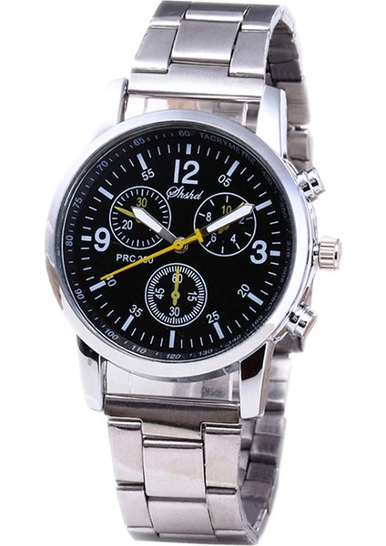 Siyah Erkek Saatler 2022 Üst Marka Moda Nötr Kuvars Analog Kol Saati Çelik Bant Izle ساعات رجالية Спортивные Часы Montre Homme (Yurt Dışından) fiyatları