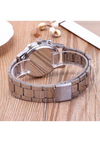 Siyah Erkek Saatler 2022 Üst Marka Moda Nötr Kuvars Analog Kol Saati Çelik Bant Izle ساعات رجالية Спортивные Часы Montre Homme (Yurt Dışından) indirimleri