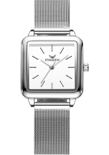 Stil 5 Yeni Kare Kadın Lüks Marka Izle Kuvars Bayanlar Gül Altın Izle Kol Saati Kadın Moda Bilezik Saatler Saat Reloj Mujer (Yurt Dışından)