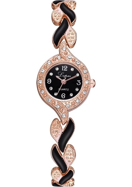 Gül Altın Beyaz Yeni Marka Lvpai Bilezik Saatler Kadınlar Lüks Kristal Elbise Kol Saatleri Saat Kadın Moda Rahat Kuvars Izle Reloj Mujer (Yurt Dışından) fırsatları