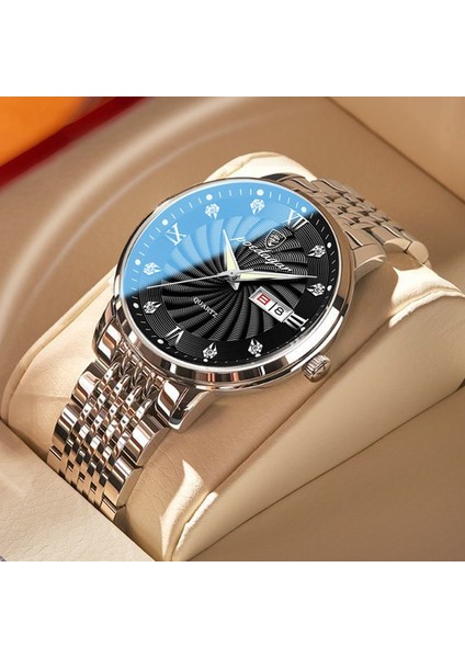 836 Rg Bk S Poedagar 2021 Yeni Erkek Ultra-Ince Saatler Moda Haftası Takvimi Iş Serin Su Geçirmez Lüks Paslanmaz Çelik Kuvars Kol Saati (Yurt Dışından) indirimleri