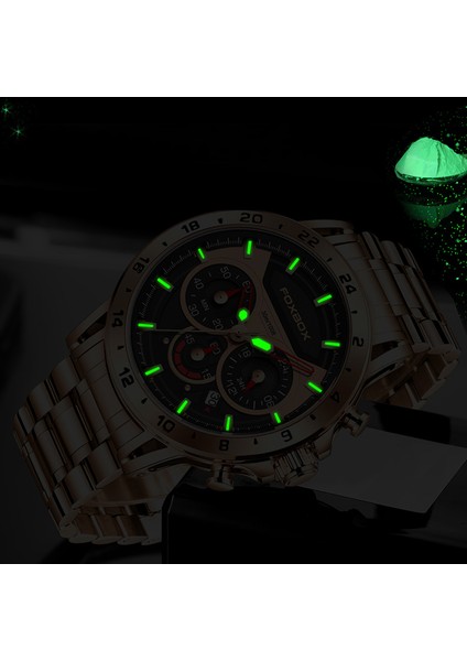 Gül Altın Siyah Lıge Moda Lüks Kuvars Izle Erkekler Için Paslanmaz Çelik Iş Adamı Izle Aydınlık Su Geçirmez Rahat Spor Relogio Masculino (Yurt Dışından) indirimleri