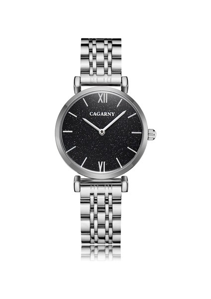 Gümüş Siyah Dropshipping Gül Altın Paslanmaz Çelik Bilezik Izle Kadın Moda Bayan Kuvars Saatler Hip Hop Elmas Bayanlar Saat Kadın (Yurt Dışından)