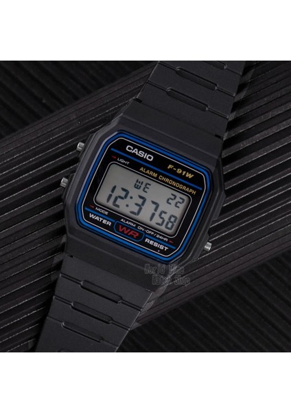 F91WM7A Casio Izle Erkekler Üst Lüks Set Askeri LED Relogio Dijital Saat Spor Su Geçirmez Kuvars Erkek Saati Nötr Saatler F91W Serisi (Yurt Dışından)