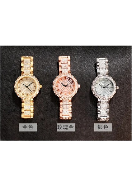 Altın Izle Kuvars Kadın Saatler Bayanlar Yıldızlı Gökyüzü Su Geçirmez Çelik Kadın Bilezik Saatler Kadın Saat Relogio Feminino Montre Femme (Yurt Dışından) modelleri