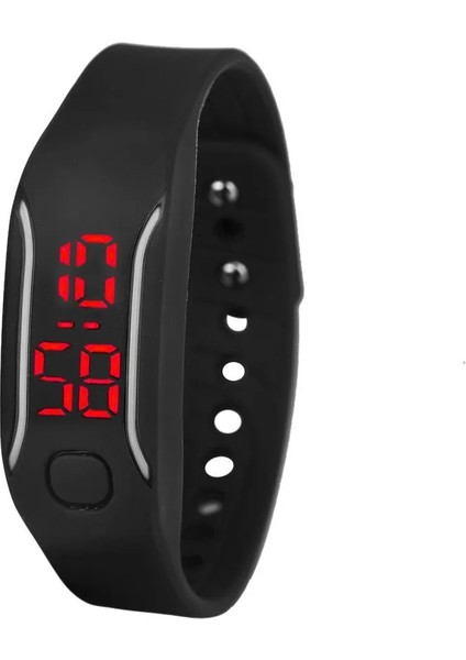 Siyah Bayan LED Erkek Silikon Bilezik Tarih Izle Bilek Bilek Izle Bk Bilezik Izle Spor Dijital Spor Saatler Kadın (Yurt Dışından) fiyatları