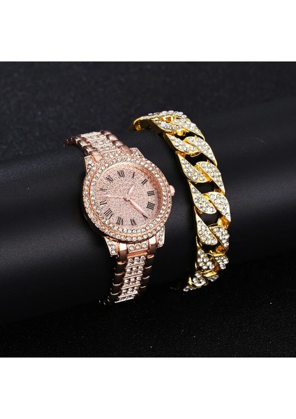 Bilezikler Izle-6 Kadın Yıldızlı Gökyüzü Izle Altın Bilezik Saatler Adam Paslanmaz Çelik Takım Elbise Kuvars Kol Saatleri Erkekler Orijinal Hediye Moda Montre Femme (Yurt Dışından) modelleri