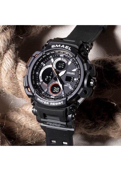 Camo Kahqi Smael Spor Izle Erkekler Için Yeni Çift Zaman Göstergesi Erkek Saat Su Geçirmez Şok Dayanıklı Kol Saati Dijital 1708 Askeri Izle Erkekler (Yurt Dışından) indirimleri