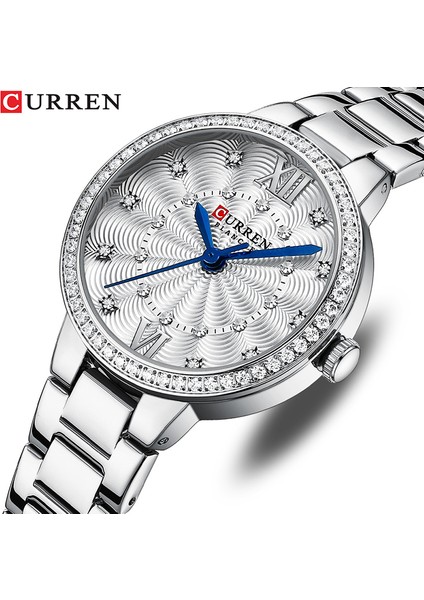 Rg W Kutusu Yeni Curren Bayanlar Izle En Lüks Marka Kadın Saatler Yaratıcı Çelik Bilezik Saatler Kadın Su Geçirmez Saat Relogio Feminino (Yurt Dışından) fırsatları
