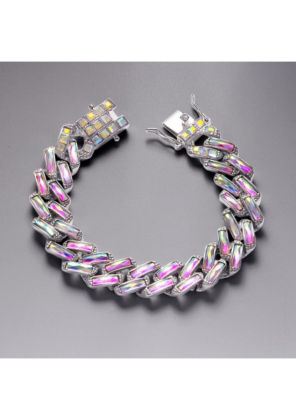 Bir Dizi Tam Rhinestones Kaplamalı Buzlu Out Izle Bilezik Kadınlar Için Erkek Küba Link Zinciri Bilezik Izle Hip Hop Erkekler Izle Set Takı (Yurt Dışından) modelleri