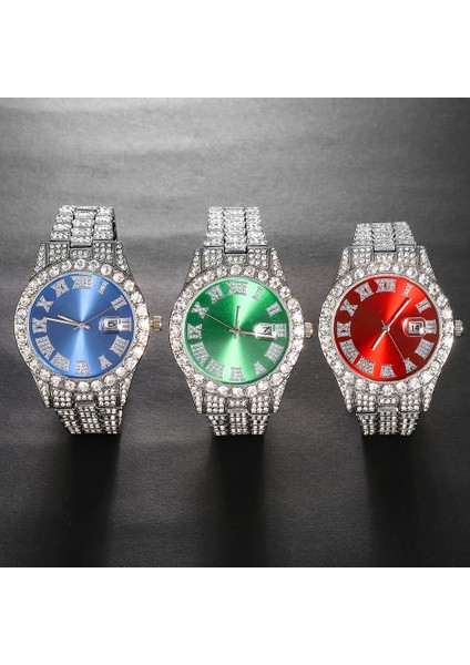 Bir Dizi Tam Rhinestones Kaplamalı Buzlu Out Izle Bilezik Kadınlar Için Erkek Küba Link Zinciri Bilezik Izle Hip Hop Erkekler Izle Set Takı (Yurt Dışından) indirimleri