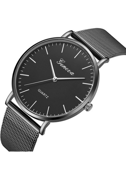 Siyah Moda Rahat Bayan Klasik Kuvars Paslanmaz Çelik 2019 Kol Saati Bilezik Saatler Elbise Saat Bayan Saat Reloj Mujer *y (Yurt Dışından)