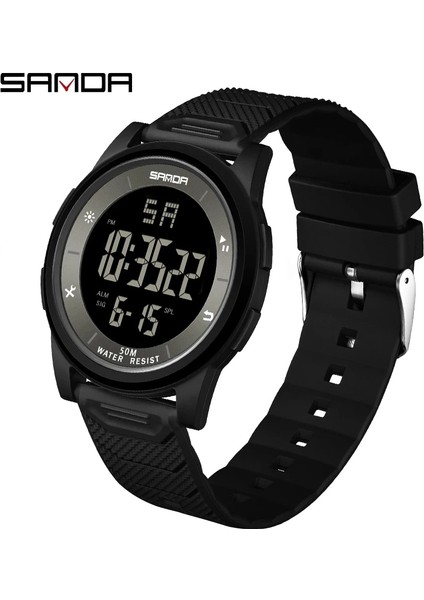 Beyaz Sanda 2023 Yeni Erkek Saatleri 10MM Süper Ince Elektronik LED Dijital Saatler Erkek Saat Kol Saati Relogio Masculino 6107 (Yurt Dışından) fiyatları
