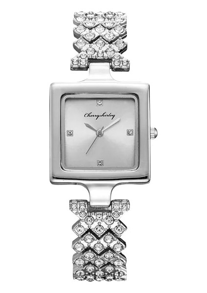 Kadınlar Için Lüks Bir Saat Bayanlar Küçük Kare Elmaslı Saat Kadın Quartz Saat Yıldız Bilezik Saat Kombinasyonu Seti Relogio (Yurt Dışından)