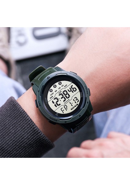 Tip 2-Mavi Reloj Hombre Açık Dijital Saatler Spor LED Erkekler Büyük Kadran Yuvarlak Izle Aydınlık Gündelik Saat Çok Fonksiyonlu Bilek Kronometre 2022 (Yurt Dışından)