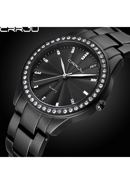 Gül Altın Yeni 2017 Crrju Moda Rahat Saat Bilezik Izle Kadın Taklidi Saatler Kadın Zarif Kuvars Kol Saati Relojes Mujer (Yurt Dışından) fiyatları