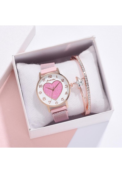 Yeşil 2020 Yeni Marka Kalp Şeklinde Kadın Izle Moda Zarif Mıknatıs Kuvars Altın Bayanlar Kol Saati Lüks Bilezik Saatler Saat Hediye (Yurt Dışından) fırsatları