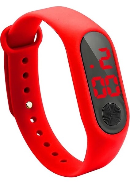 Kırmızı Kırmızı LED Kadın Izle El Yüzük Izle Spor Moda Elektronik Saat Reloj Deportivo Para Mujer Dropshipping 2020 Erkek Saatler (Yurt Dışından) modelleri