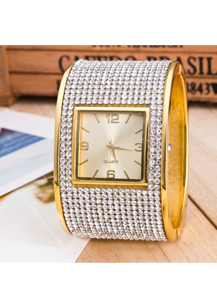 Sıyah Lüks Marka Tam Elmas Bilezik Izle 2021 Yeni Kadın Moda Kişiselleştirilmiş Altın Kuvars Kol Saati Relogio Feminino Saat Sıcak (Yurt Dışından) fiyatları
