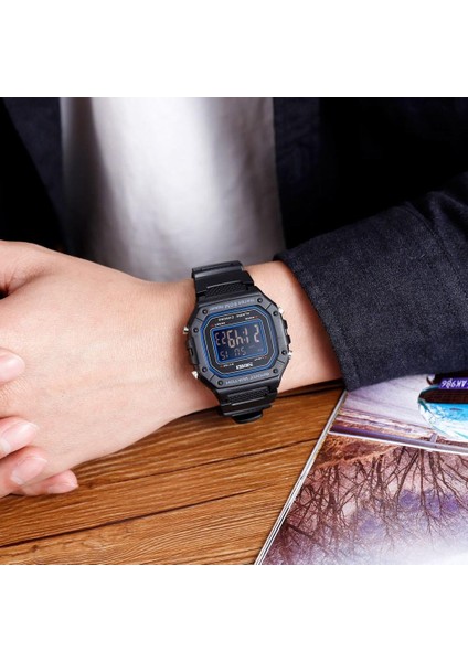 Siyah Beyaz Skmeı Açık Spor Izle Erkekler Dijital Saatler 5bar Su Geçirmez Çalar Saat Moda Askeri Erkekler Dijital Saat Montre Homme 1496 (Yurt Dışından)