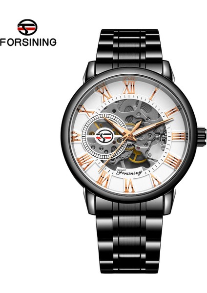 M4B5 Forsining Lüks Izle Adam Mekanik Kol Saatleri Erkekler Için Clockwork El Saati Mekanik Koca Saatler Reloj (Yurt Dışından) fiyatları