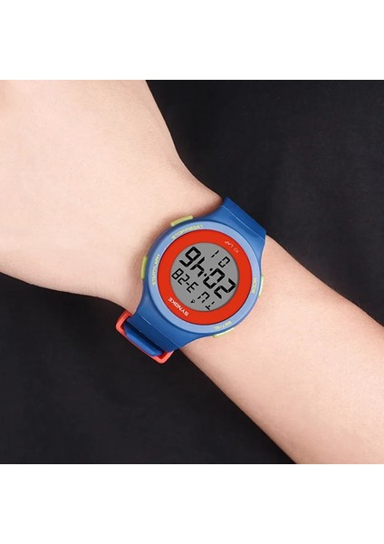 Beyaz Synoke Ince Dijital Saat Unisex Yüzme 50 M Su Geçirmez Spor Saatler Erkek Kadın Elektronik Saat Kol Saati Relojes Hombre (Yurt Dışından) indirimleri