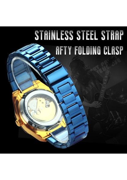 Altın Sıyah Forsining Mekanik Erkek Saatler Moda Otomatik Erkek Saat Paslanmaz Çelik Iş Kentsel Izle Erkek Kol Saati Yeni (Yurt Dışından) indirimleri