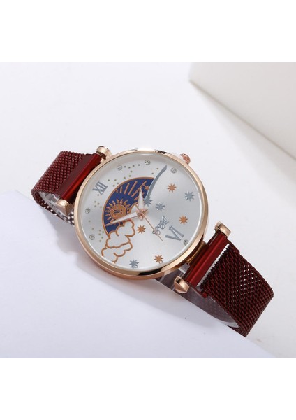 Mavi 2020 Kadın Saatler Hediye Bilezik Izle Gül Altın Mıknatıs Toka Yıldızlı Gökyüzü Aydınlık Bilezik Saatler Zegarek Damski Reloj Mujer (Yurt Dışından) modelleri