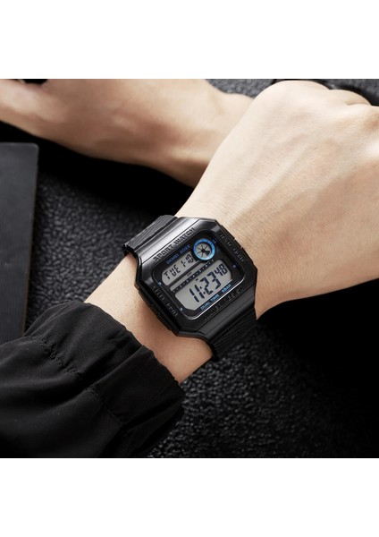 Altın 1 Skmeı Üst Marka LED Dijital Spor Saatler Erkek Askeri Geri Sayım Takvimi Kol Saati 5bar Su Geçirmez Chrono Saat Montre Homme (Yurt Dışından) fırsatları