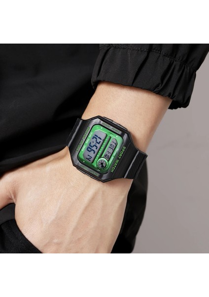 Altın 1 Skmeı Üst Marka LED Dijital Spor Saatler Erkek Askeri Geri Sayım Takvimi Kol Saati 5bar Su Geçirmez Chrono Saat Montre Homme (Yurt Dışından) indirimleri