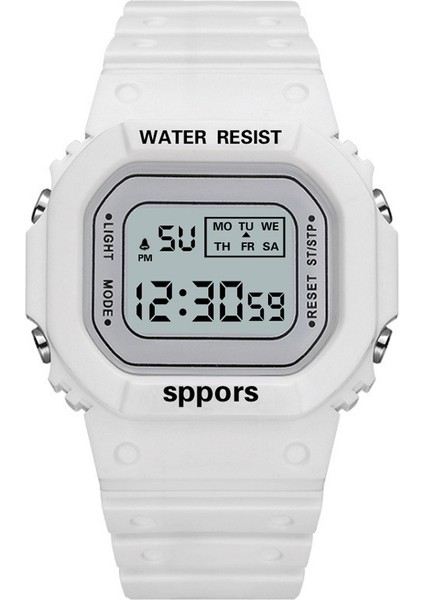 07 Kırmızı Lüks Erkekler LED Su Geçirmez Kol Saati Analog Dijital Askeri Spor Otomatik Aydınlık Saat Erkek Mekanik Saat (Yurt Dışından) modelleri