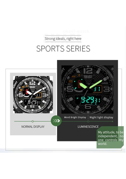 Armygreen Askeri Saatler Erkekler Spor Izle Su Geçirmez Yüzme Saat Kronometre Reloj Hombre 1545D Dijital Kuvars Saatı Erkek Saati (Yurt Dışından) modelleri