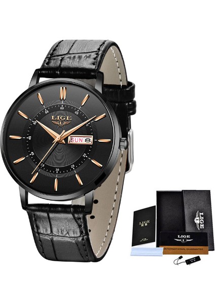 Siyah L Lıge Altın Kuvars Izle Kadın Saatler Bayanlar Çelik Kadın Bilezik Saatler Kadın Saat Relogio Feminino Montre Femme (Yurt Dışından)