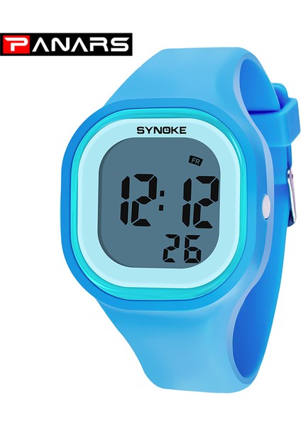 Siyah Panars Kız Erkek Çocuk Saatler Çocuk Kadın Kol Saati Erkekler Saat Silikon LED Işık Dijital Spor Izle Erkek Saat Kol Saati (Yurt Dışından) fiyatları
