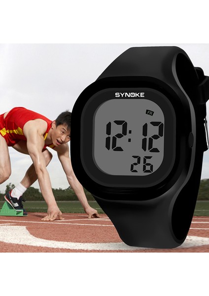 Siyah Panars Kız Erkek Çocuk Saatler Çocuk Kadın Kol Saati Erkekler Saat Silikon LED Işık Dijital Spor Izle Erkek Saat Kol Saati (Yurt Dışından) fırsatları