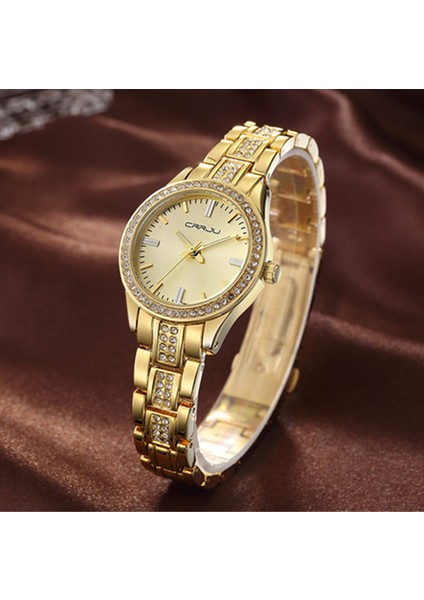 Gümüş Crrju Altın Izle Kadın Saatler Bayanlar Paslanmaz Çelik Taklidi Kadın Bilezik Saatler Saat Relogio Feminino Montre Femme (Yurt Dışından) fiyatları