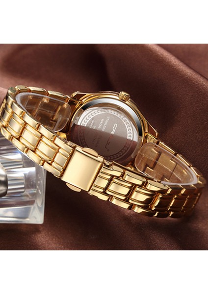 Gümüş Crrju Altın Izle Kadın Saatler Bayanlar Paslanmaz Çelik Taklidi Kadın Bilezik Saatler Saat Relogio Feminino Montre Femme (Yurt Dışından) modelleri