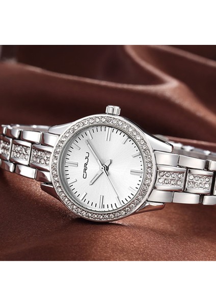 Gümüş Crrju Altın Izle Kadın Saatler Bayanlar Paslanmaz Çelik Taklidi Kadın Bilezik Saatler Saat Relogio Feminino Montre Femme (Yurt Dışından) indirimleri