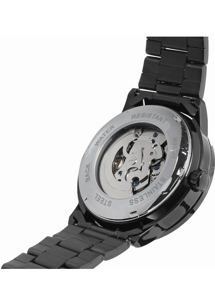 Gümüş Siyah Altın Twınner Saatler Erkekler 2022 Lüks Üst Marka Otomatik Mekanik Saatı Gümüş Paslanmaz Çelik Kayış Altın Adam Saat (Yurt Dışından) fiyatları