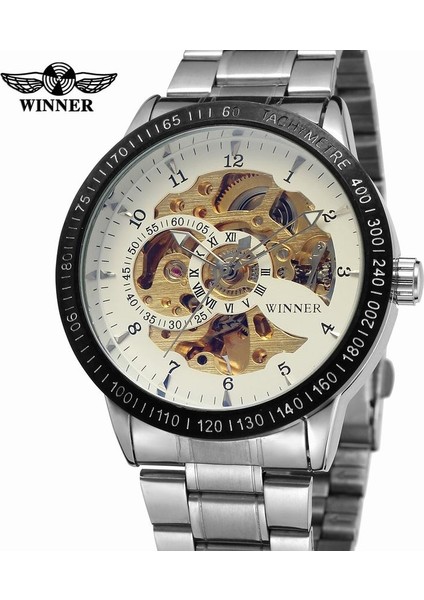 Gümüş Siyah Altın Twınner Saatler Erkekler 2022 Lüks Üst Marka Otomatik Mekanik Saatı Gümüş Paslanmaz Çelik Kayış Altın Adam Saat (Yurt Dışından) indirimleri