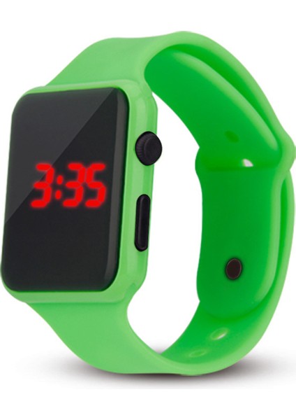 Gül Kırmızı Sıcak Moda Saatler Erkek Kadın Spor Izle LED Öğrenci Aydınlık Yetişkin Çift Elektronik Dijital Saat Elektronik Saat Hodinky (Yurt Dışından) modelleri