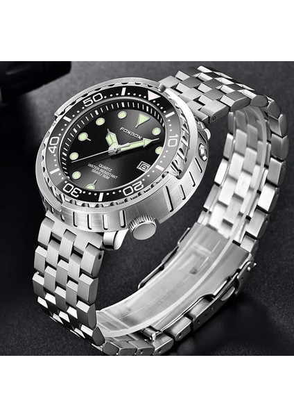 Açık Mavi 05L Moda Erkek Saatler 5ATM Spor Su Geçirmez Kuvars Kol Saati Erkekler Için Çelik Çerçeve ile Aydınlık Saat Montre Homme (Yurt Dışından) modelleri