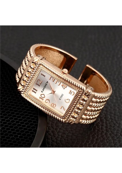 Gümüş Beyaz Relogio Feminino Lüks Marka Gül Altın Bileklik Bileklik Saatler Kadın Moda Paslanmaz Çelik Saat Bayanlar Izle Zegarek Damski (Yurt Dışından) fırsatları