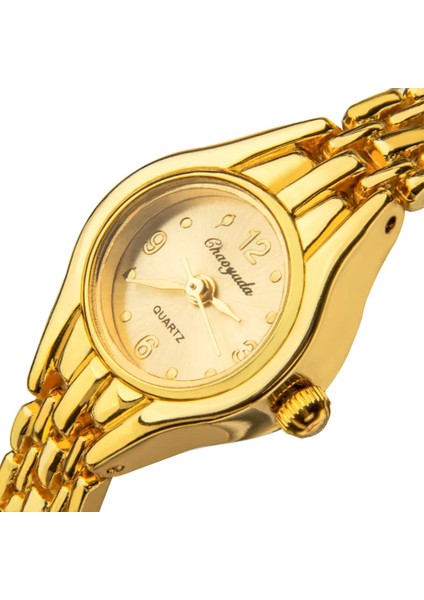 Stil 2 Kadın Izle Moda Rahat Altın Paslanmaz Çelik Bilezik Izle Küçük Analog Kadran Kadın Kol Saati Saat Saat Zarif Relojes (Yurt Dışından) fiyatları