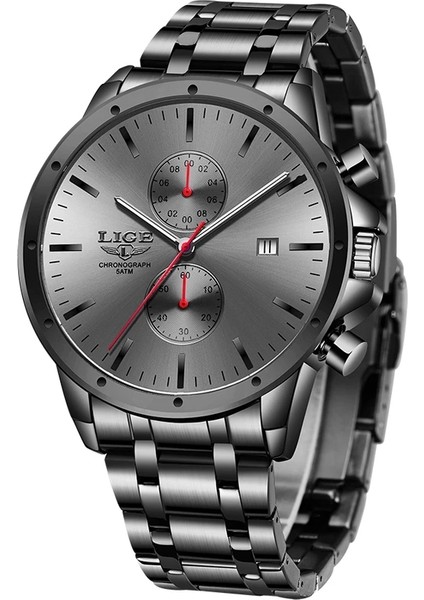 Örgü Siyah Gül 2021 Yeni Erkek Saatler Saat Lüks Üst Marka Askeri Siyah Kuvars Izle Erkek Su Geçirmez Kronograf Spor Aydınlık Kol Saati (Yurt Dışından) modelleri