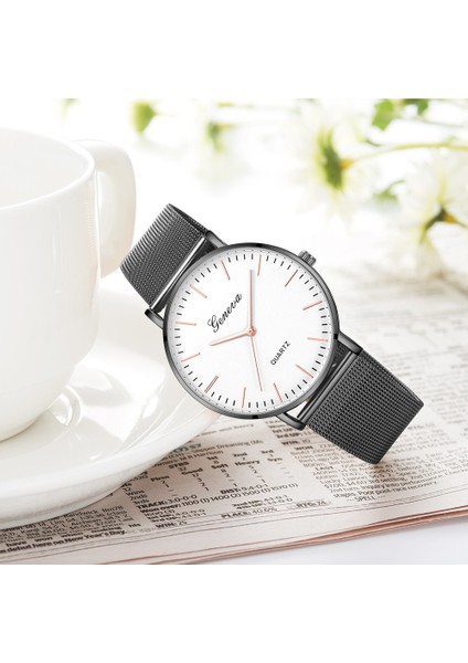I Cenevre Bayan Klasik Kuvars Paslanmaz Çelik Kol Saati Moda Casual Izle Bayan Erkek Montre Femme Bilezik Saatler 2021 (Yurt Dışından) indirimleri