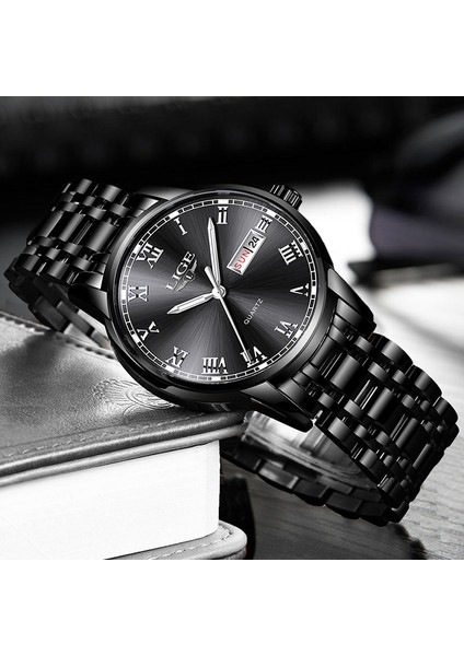 Altın Siyah S 2022 Lıge Üst Marka Lüks Erkek Saati Su Geçirmez Tarih Saat Erkek Spor Saatler Erkekler Kuvars Rahat Bilek Izle Relogio Masculino (Yurt Dışından) modelleri