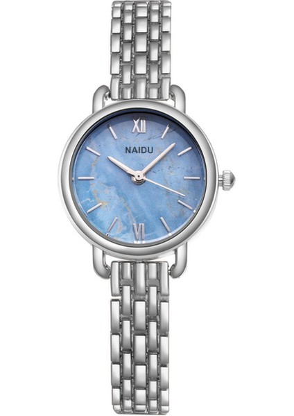 Mavi Kadın Saatler Yeni Marka Gül Altın Gümüş Bayanlar Bilezik Izle Bayan Kuvars Elbise Kol Saati Feminino Reloj Mujer Kol Saati (Yurt Dışından)