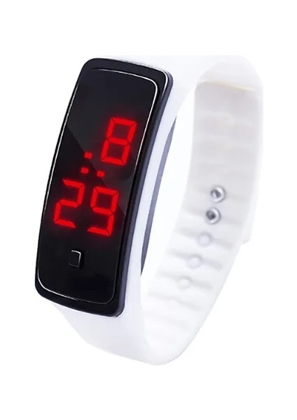 J LED Bilezik Izle Çocuk Saatler Çocuklar Kız Erkek Spor Elektronik Kol Saati Dijital Çocuk Bilek Saati Öğrenciler Izle (Yurt Dışından)