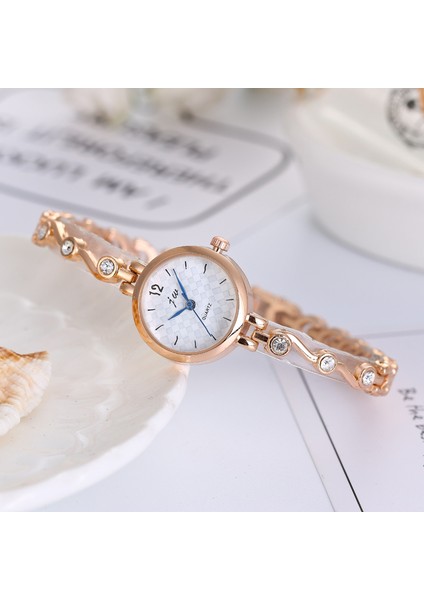 Gümüş 2018 Yeni Marka Jw Bilezik Saatler Kadınlar Lüks Kristal Elbise Kol Saatleri Saat Kadın Moda Rahat Kuvars Izle Reloj Mujer (Yurt Dışından) fırsatları